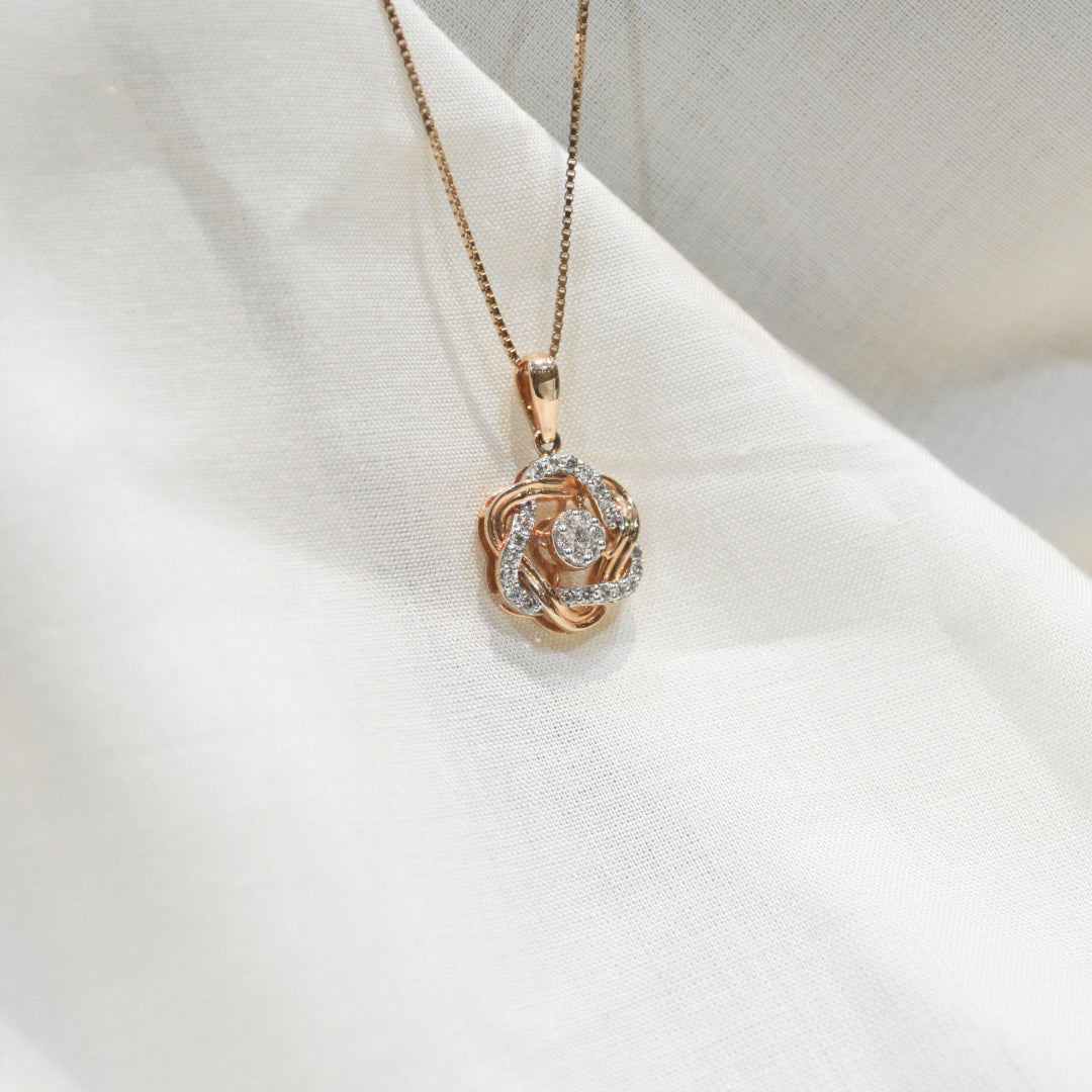 Rosa Diamond Pendant