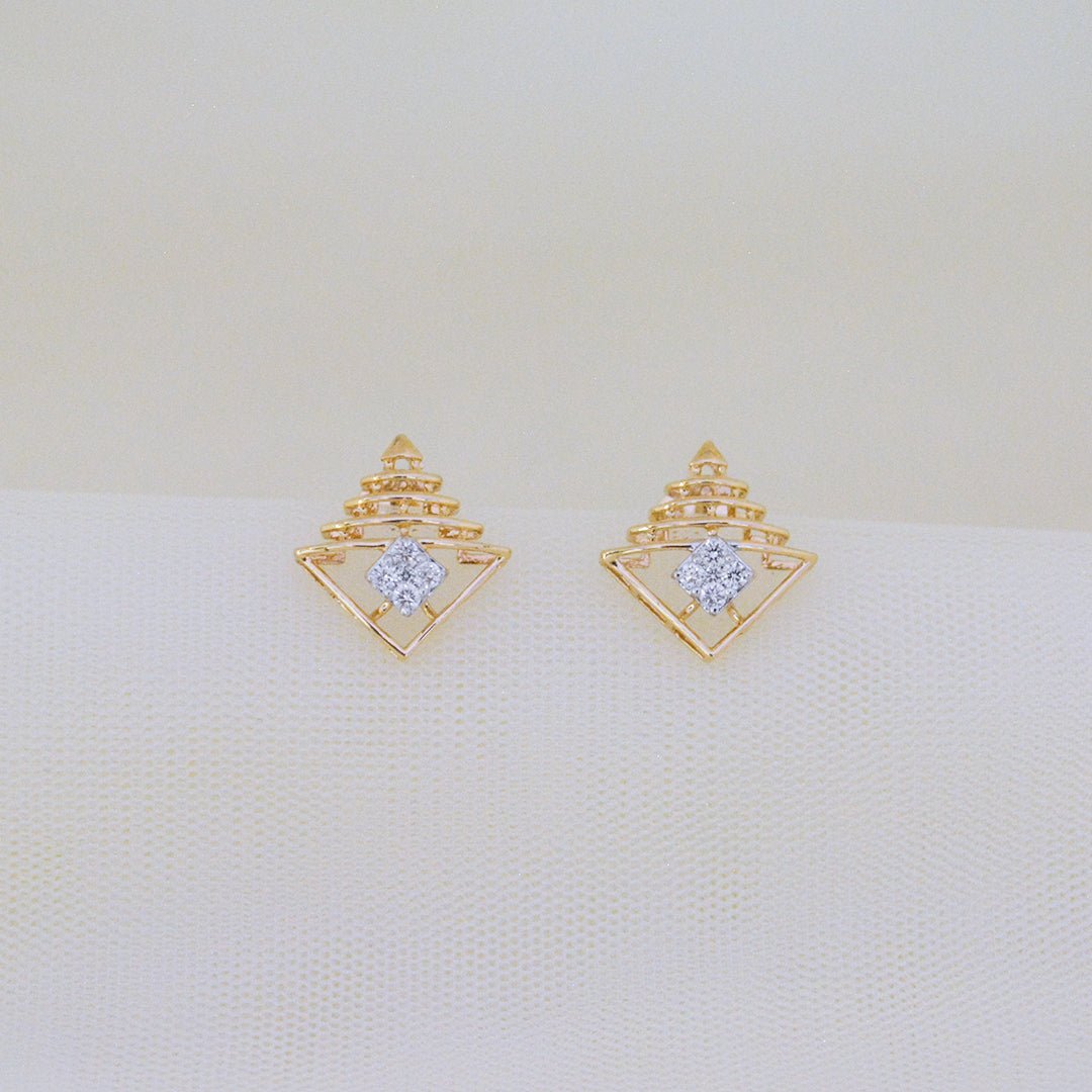 Briony Diamond Earrings - zivar.in