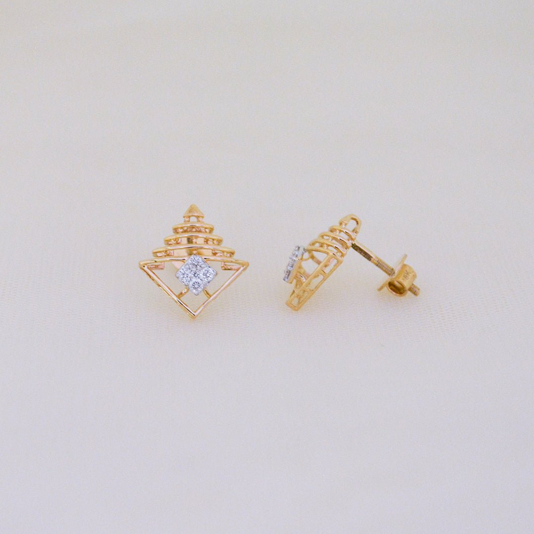 Briony Diamond Earrings - zivar.in