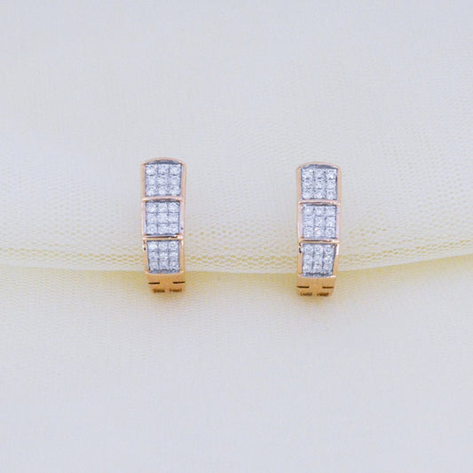 Oliver Diamond Earrings - zivar.in