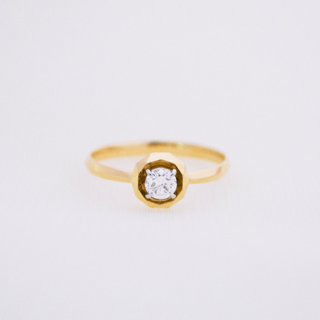 Round Diamond Solitaire Ring - zivar.in