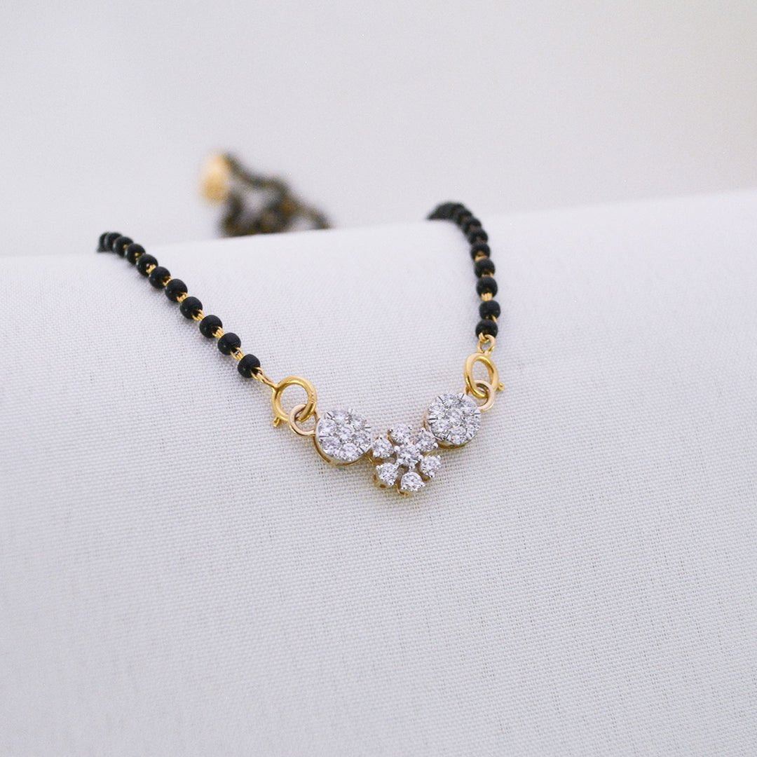 Samantha Diamond Mangalsutra - zivar.in