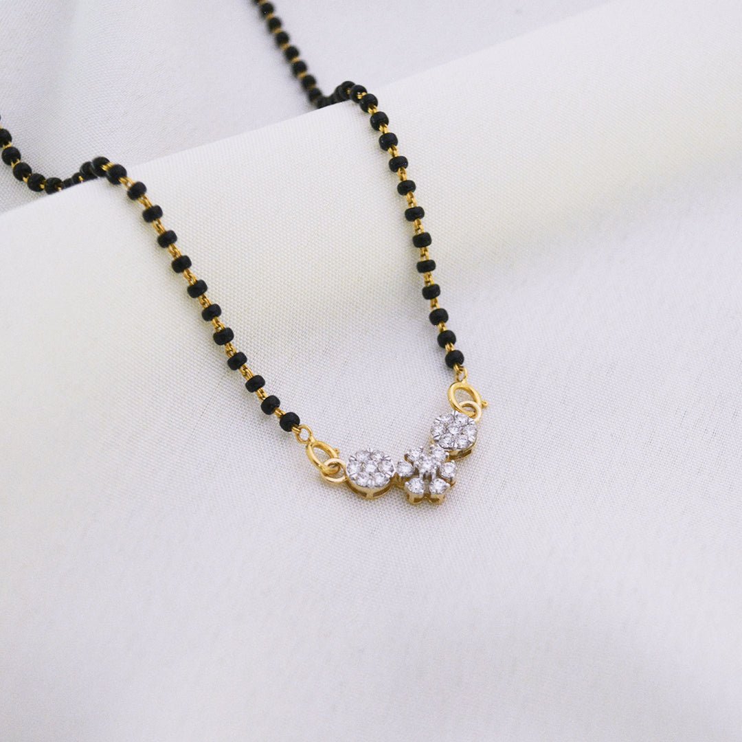 Samantha Diamond Mangalsutra - zivar.in