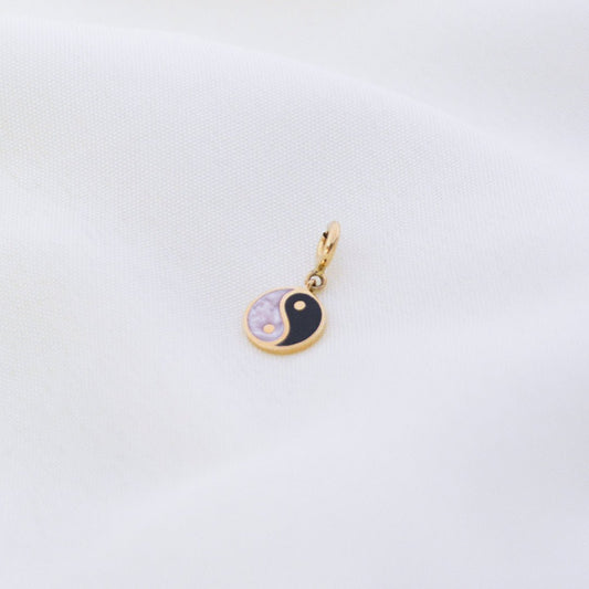 Yin Yang Gold Charm - zivar.in