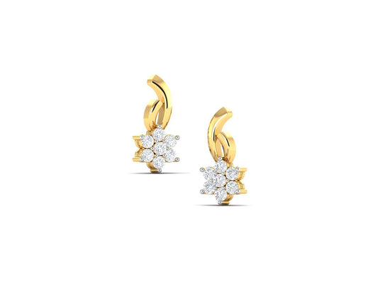 Jemima Diamond Earring - zivar.co