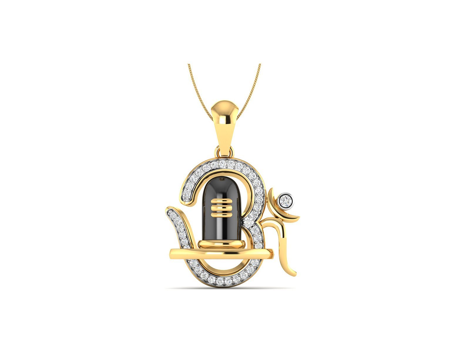 SHIVA DIAMOND PENDANT - zivar.co